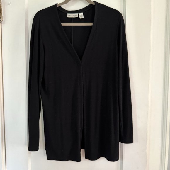 Chico's Sweaters - Private Edition Chico's Black Cardigan